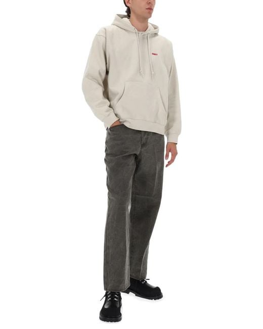 Obey Gray Pants "Wrinkle" for men