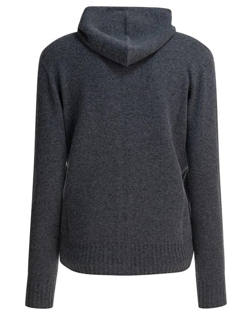 Drumohr Black Cashmere Knitwear