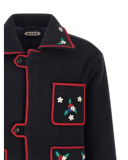 Bode Black 'Carroll' Jacket for men