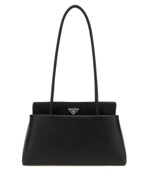Prada Black Paglia+Midollino