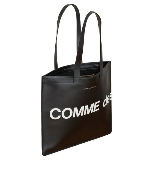 Comme des Garçons Black Wallet Tote Bag Logo for men