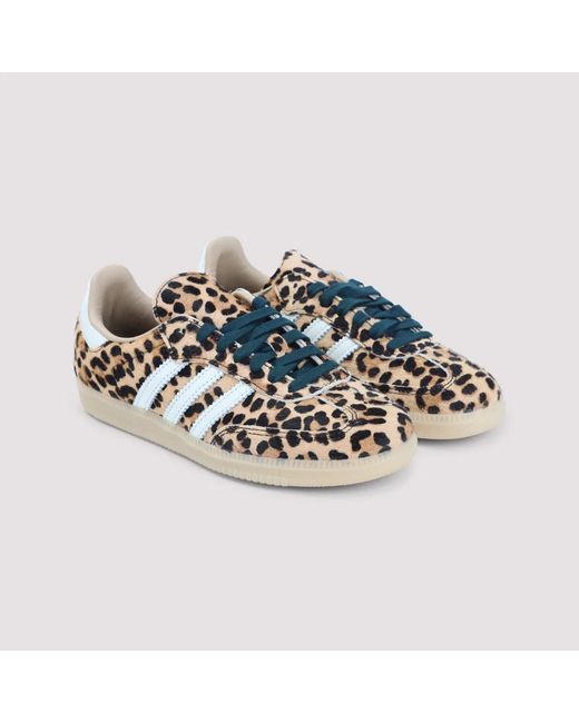 Adidas Originals Multicolor Magic Leather Samba Leo Sneakers
