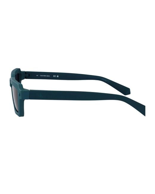 Calvin Klein Blue Injected Sunglasses