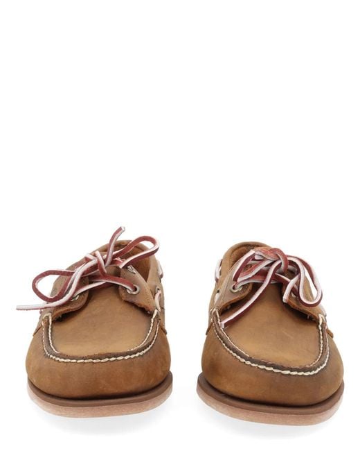 Timberland Brown Moccasin Classic Boat for men