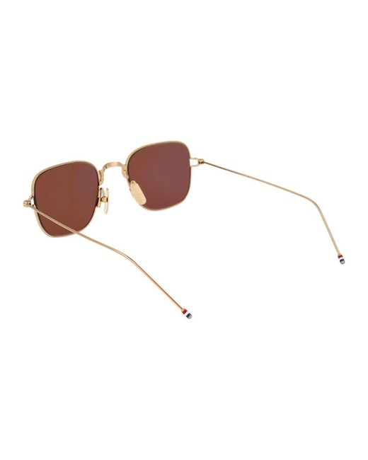 Thom Browne Brown Titanium Sunglasses