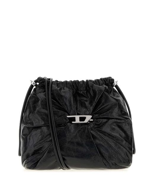 DIESEL Black Shoulder Bags