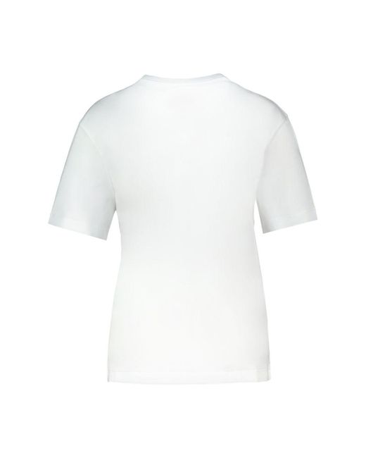 Lanvin White Small Logo T-Shirt