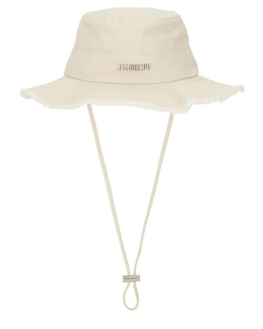 Jacquemus White Cappello "Artichaut"