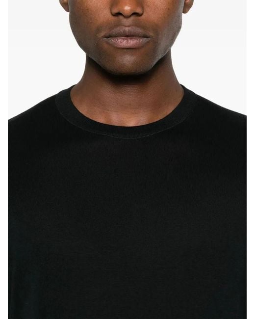 John Smedley Black Kempton for men