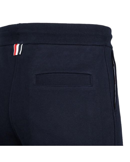 Thom Browne Blue Fleece Sweatpants for men