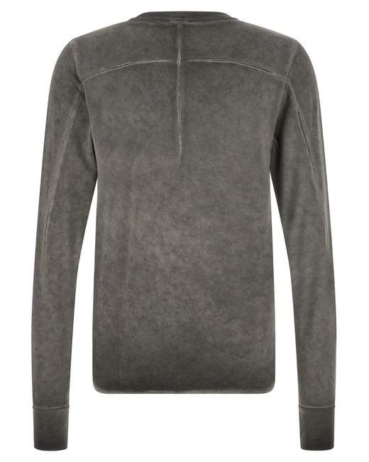 Thom Krom Gray 'M Ts 970' T-Shirt for men