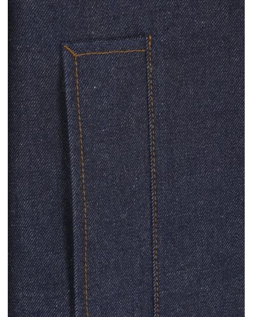 Gucci Blue Denim Jacket for men