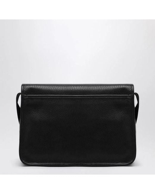 Saint Laurent Black Leather Niki Crossbody Bag for men