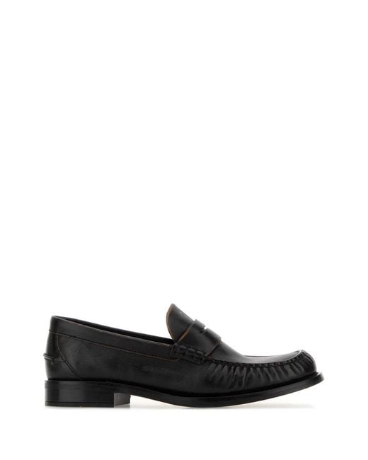 Prada Black Mocassini