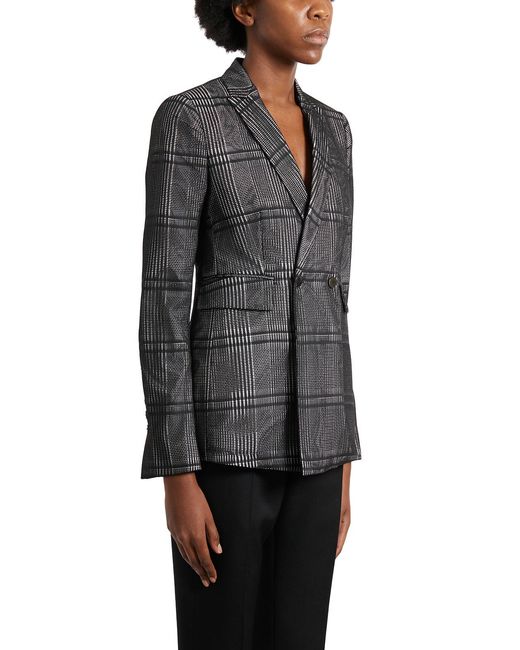 SAPIO Gray N4 Double-Breasted Jacket
