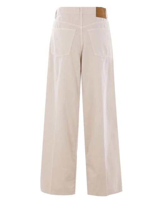 Haikure Natural Wide Leg Jeans