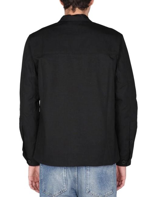 ArkAir Black "Utility" Shirt for men