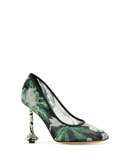 Loewe Metallic "Toy" Pumps