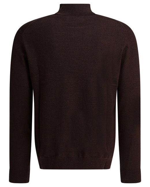 NN07 Brown Organic Cotton Knitwear for men