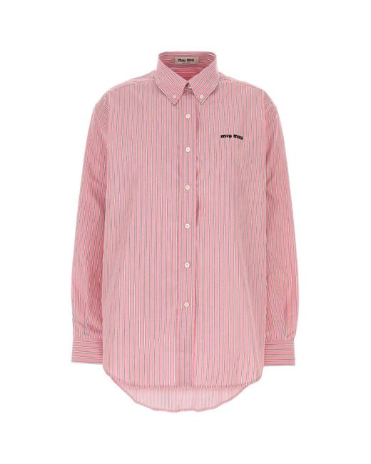 Miu Miu Pink Camicie