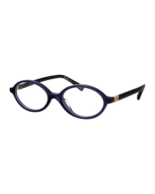 Miu Miu Blue Acetate Glasses