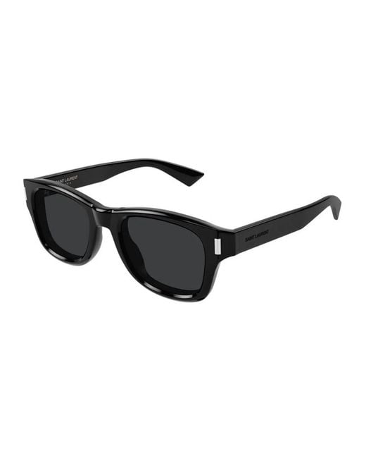Saint Laurent Black Sunglasses Sl 801 001/21/145 for men