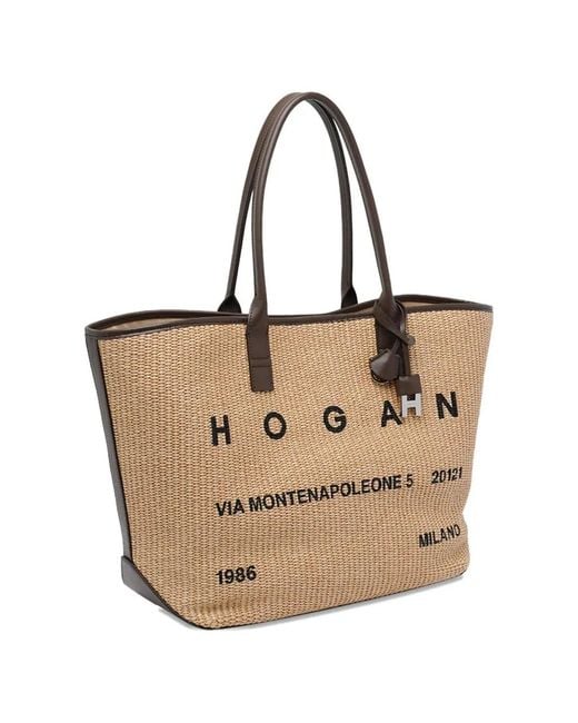 Hogan Natural Shopping Bag Address Media