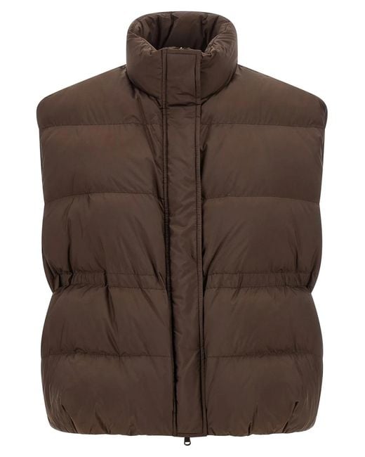 Brunello Cucinelli Brown 'Monile' Vest