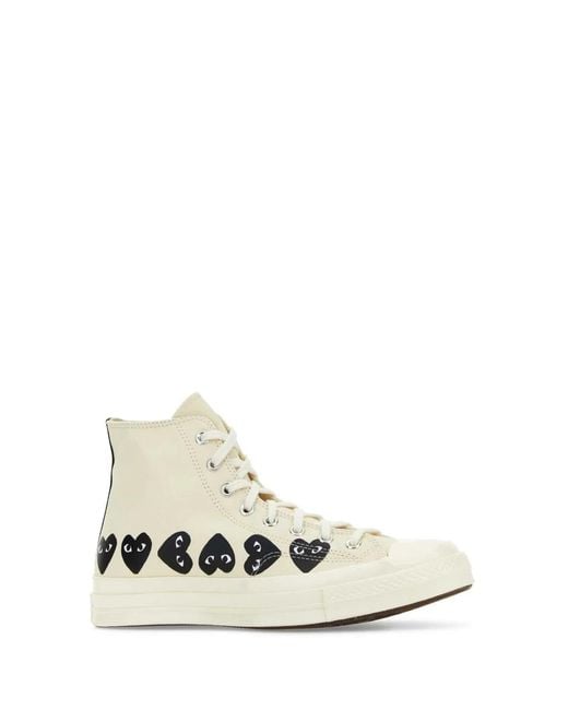 COMME DES GARÇONS PLAY White Comme Des Garcons Play Sneakers for men