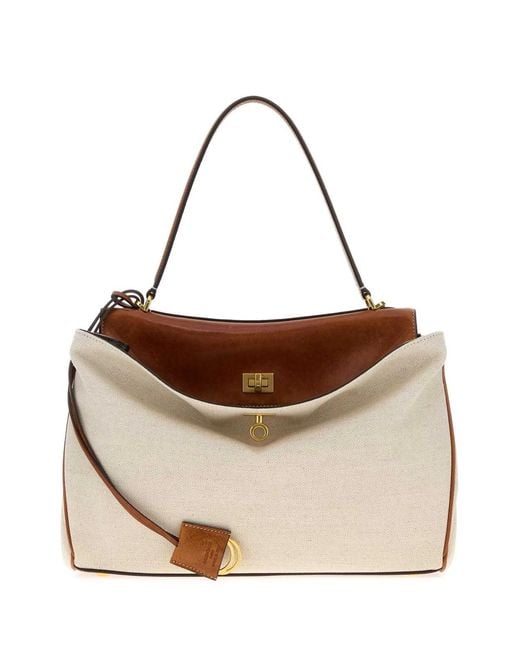 Balenciaga Brown Rodeo Top Handle M