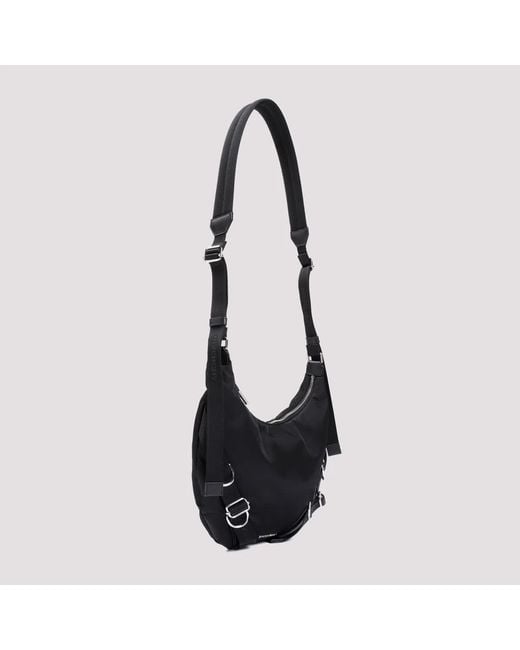 Givenchy Black Nylon Blend Voyou Crossbody Bag for men