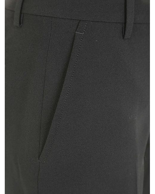 AMI Black Cigarette Trousers
