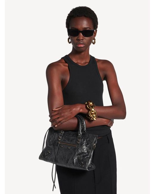 Balenciaga Black Le City Bag Small