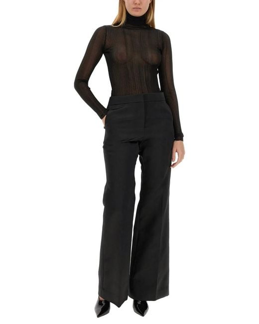 Givenchy Black Flare Fit Pants