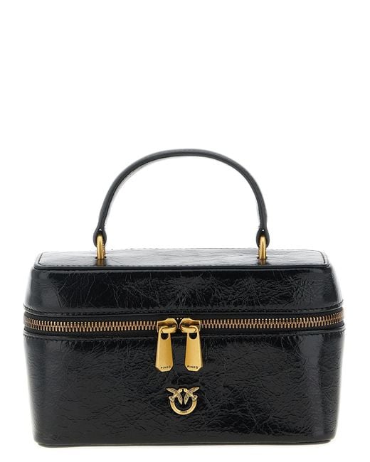 Pinko Black 'Vanity Soft' Mini Crossbody Bag