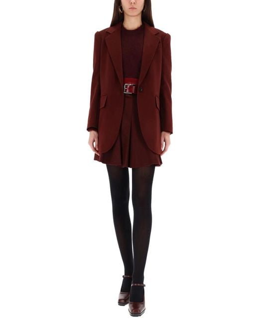 Max Mara Red Jacket Ariccia