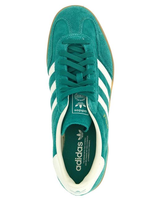 Adidas Originals Green 'Gazelle Indoor' Sneakers for men