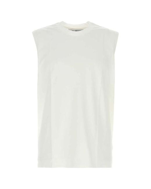 Our Legacy White Breathe Tank for men