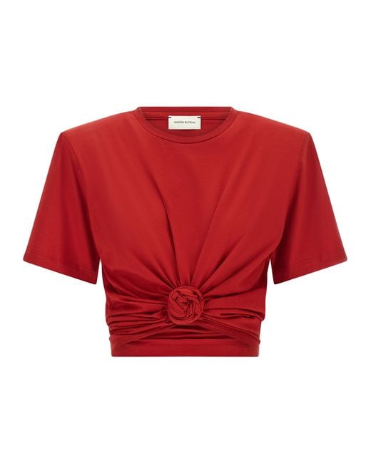 Magda Butrym Red '02' T-Shirt