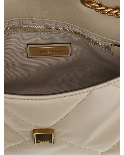 Tory Burch Natural 'Kira' Small Shoulder Bag
