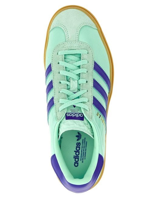 Adidas Originals Blue 'Gazelle Bold' Sneakers