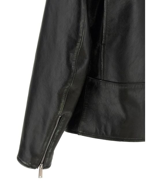 DSquared² Black 'Bad Boy' Biker Jacket for men