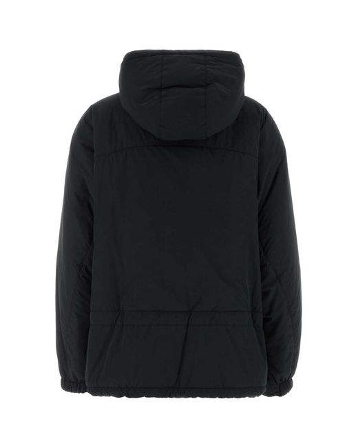 Miu Miu Black Polyester Blend Down Jacket