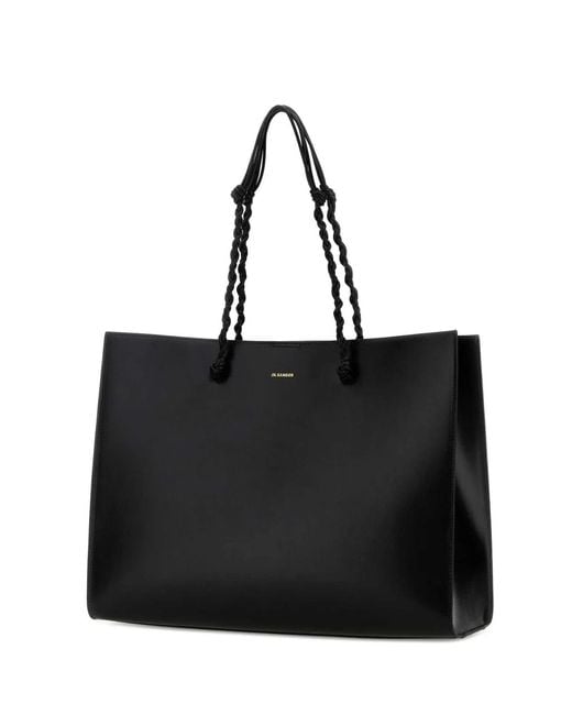 Jil Sander Black Tangle Shopping Ew