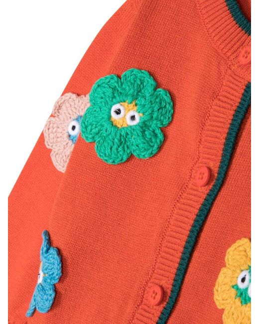 Stella McCartney Red Stella Mc Cartney Cardigan Flowers