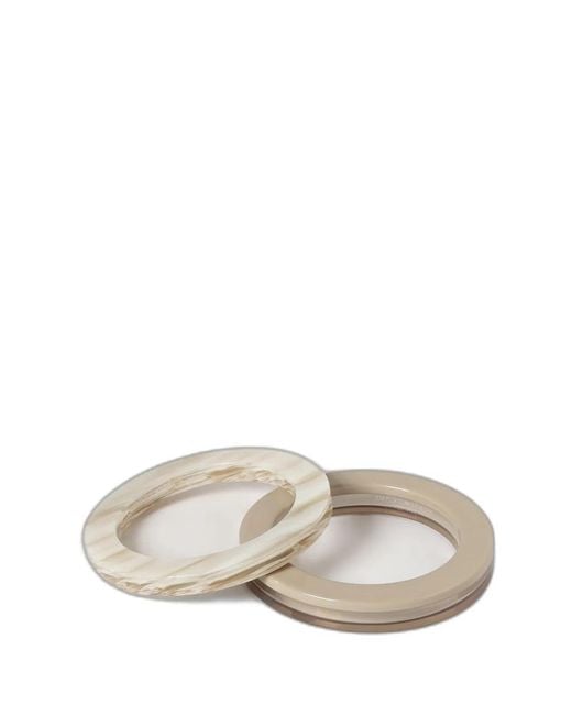 Emporio Armani White Bracelet Set