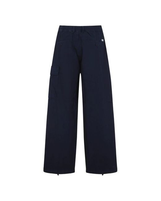 C P Company Blue Dove Cotton Cargo Pants