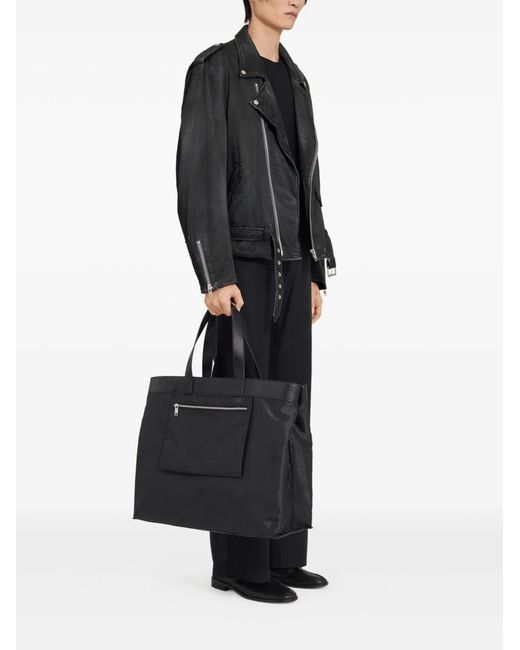 MM6 by Maison Margiela Black Sportsjacket for men