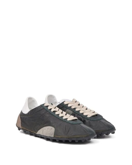 Maison Margiela Gray Multicolour Polyester Sneakers