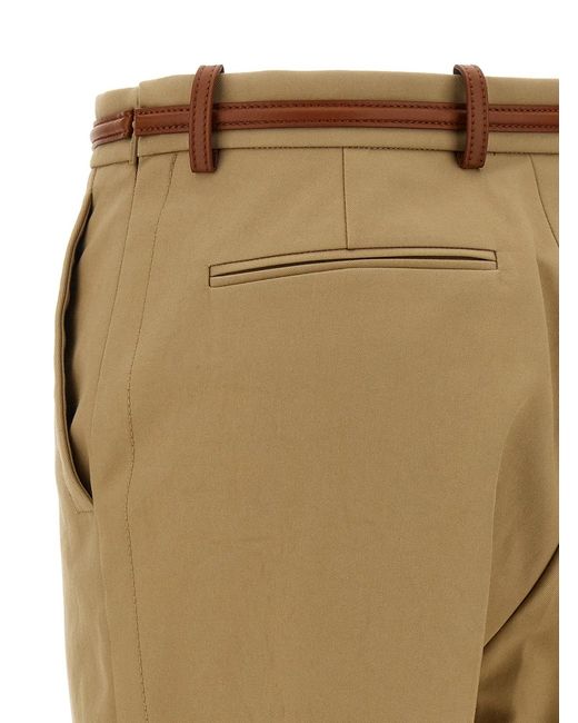 Gucci Natural Horsebit Pants